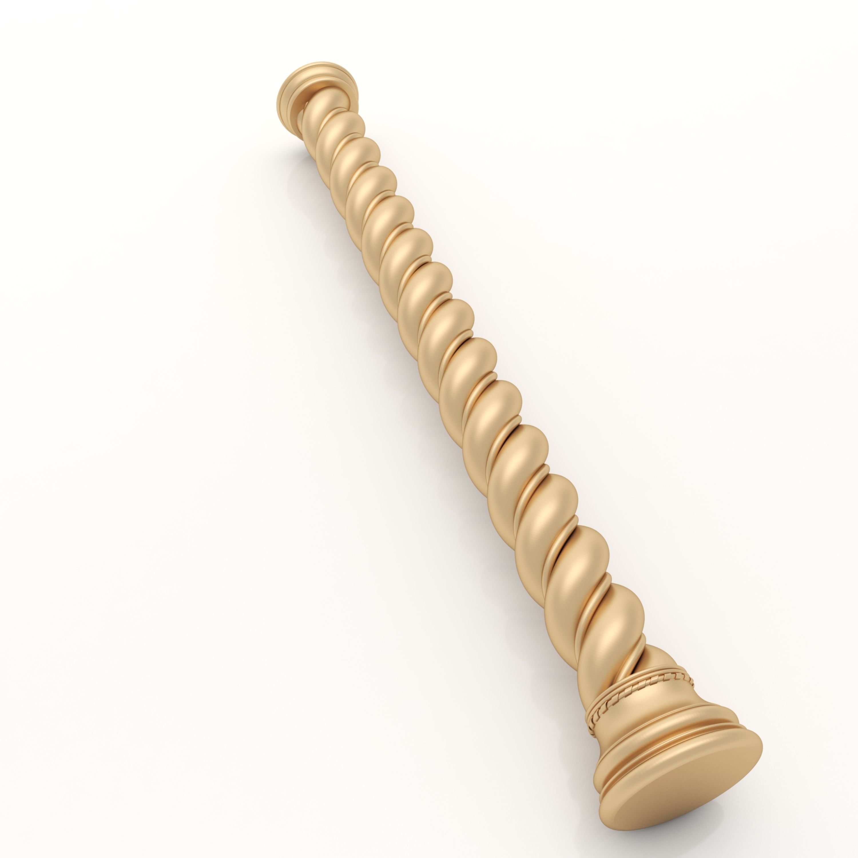 Decorative Column 13 3D model_4