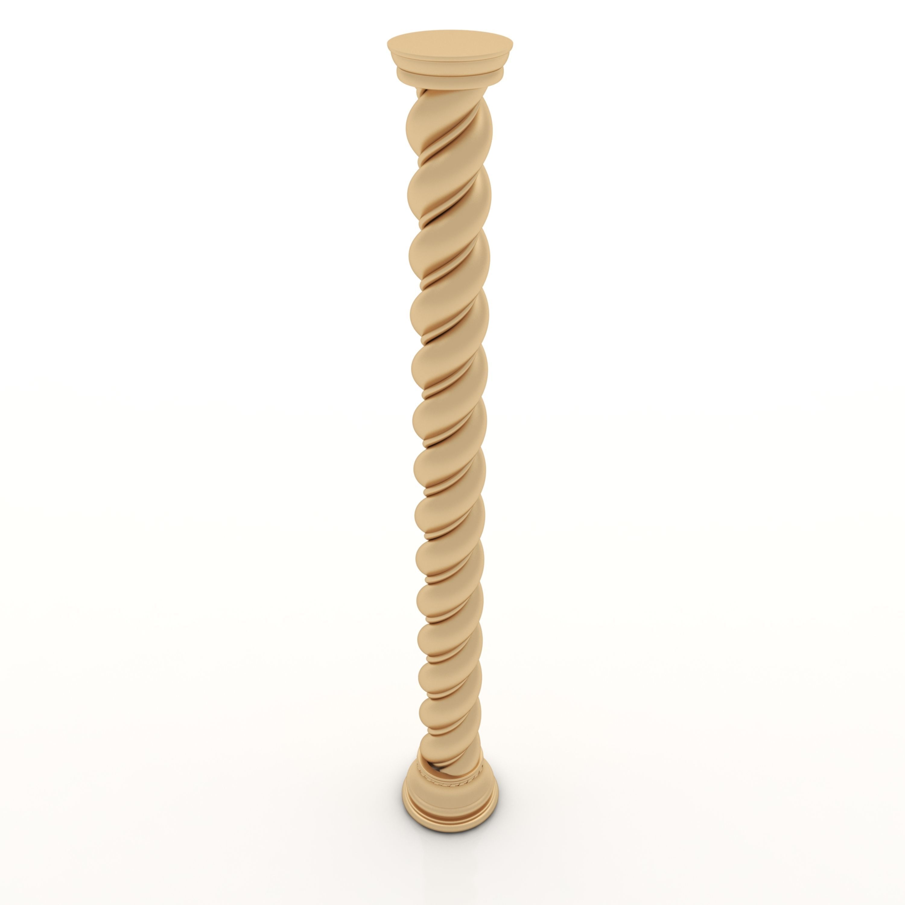 Decorative Column 13 3D model_1
