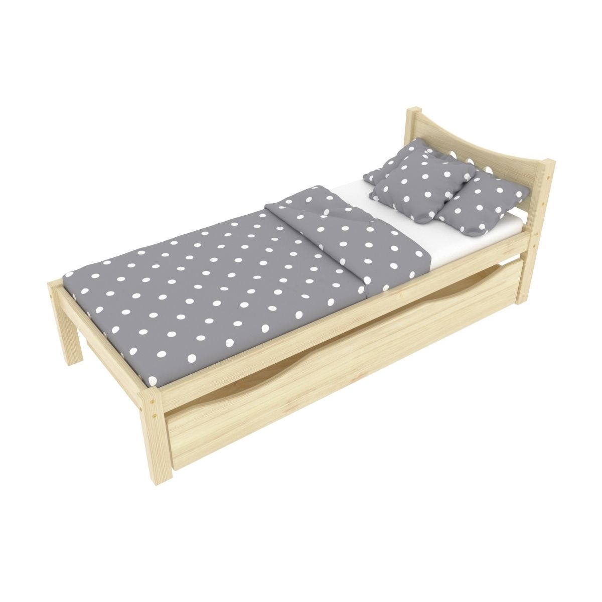 Legenda KM21B with YM02 childrens bed 3D model_5