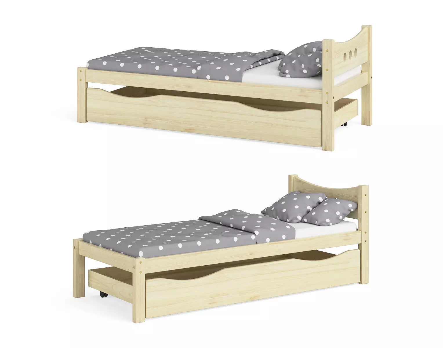 Legenda KM21B with YM02 childrens bed 3D model_0