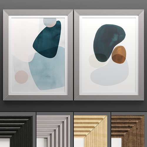 Art Frame 700 Low-poly 3D model