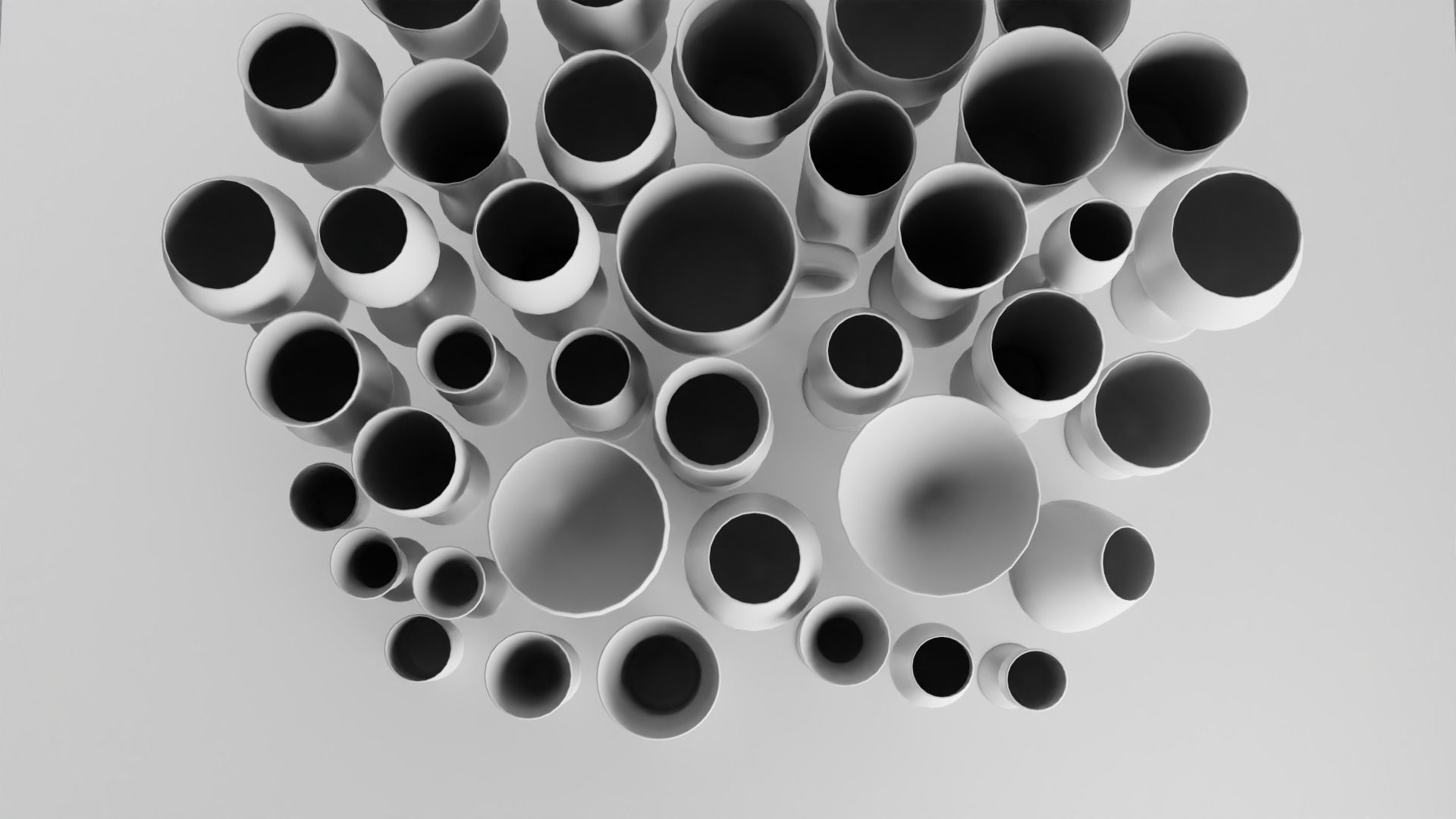 44 glasses 3D Model Collection_8