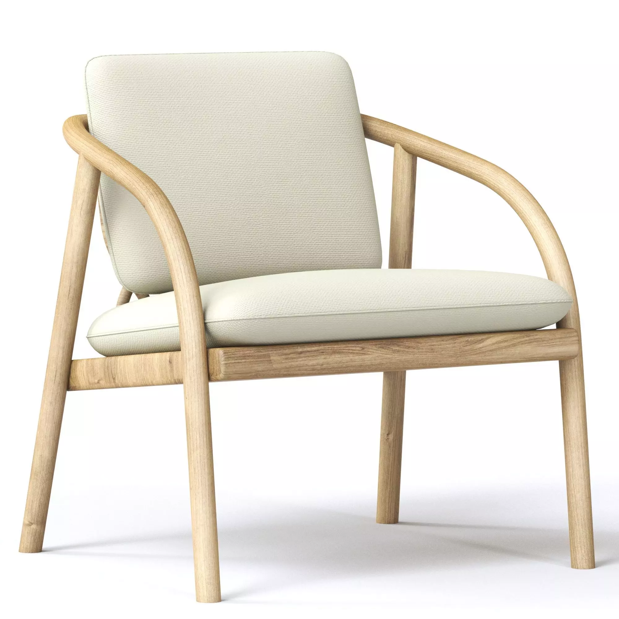 Laurel Lounge Chair 3D model_0