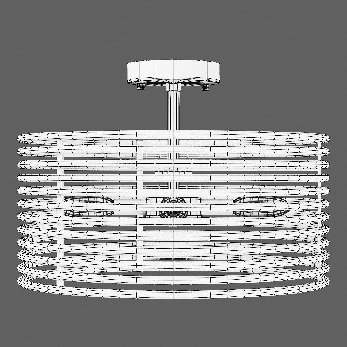 728043 Zeta Lightstar ceiling chandelier 3D model_6
