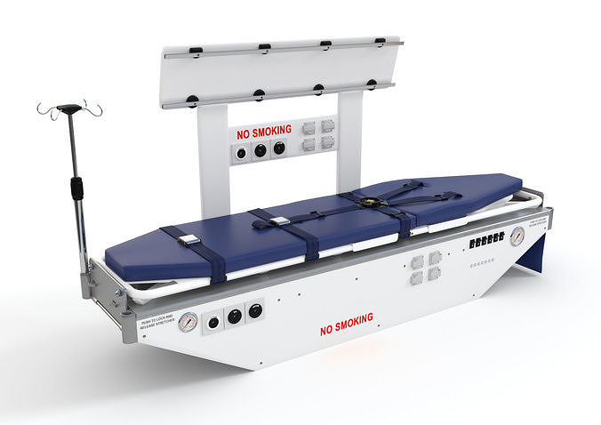 Air Ambulance Module 3D model