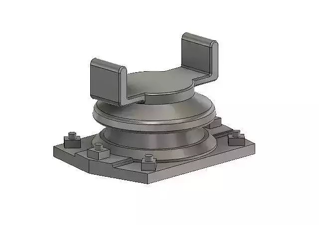 Model Railway 3rd Rail Insulators 3D print model
