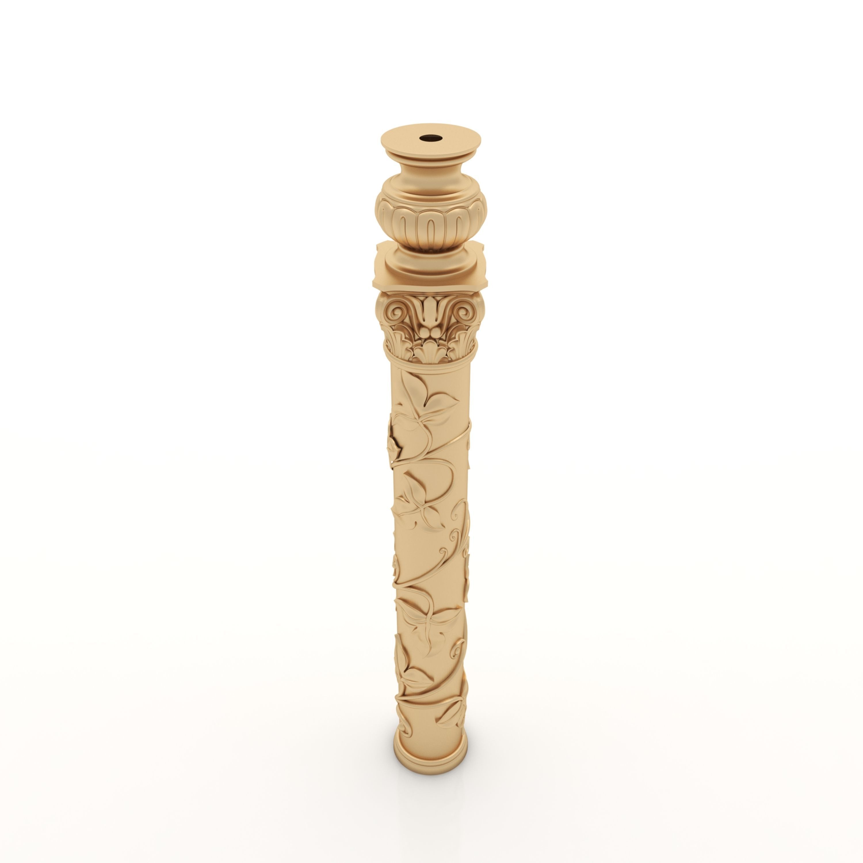 Decorative Column 14 3D model_1