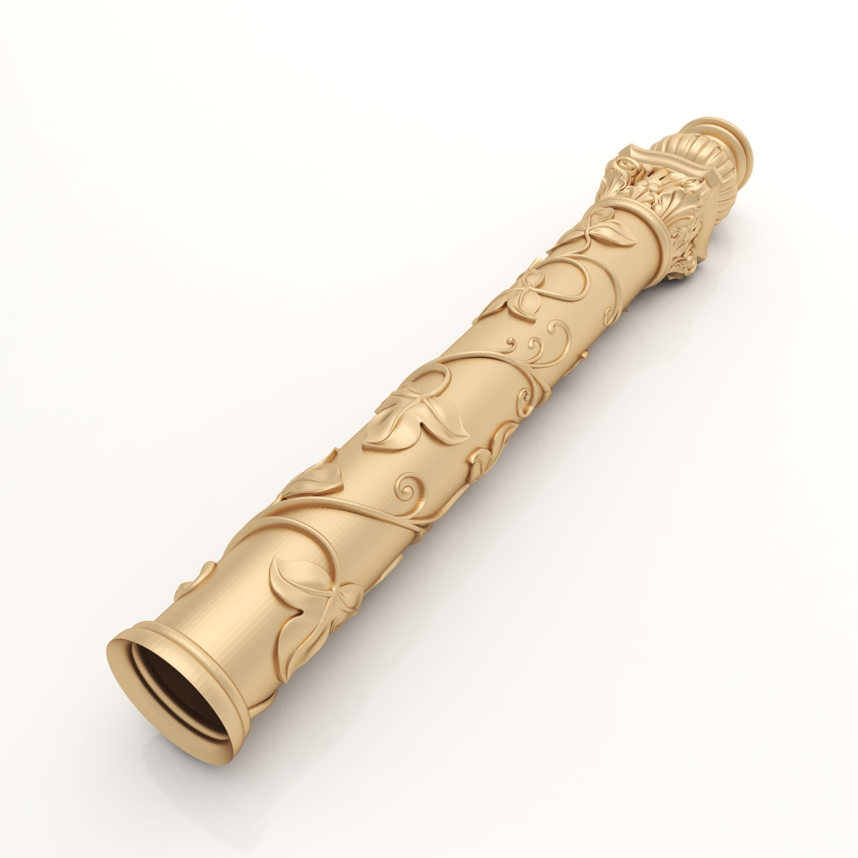 Decorative Column 14 3D model_4