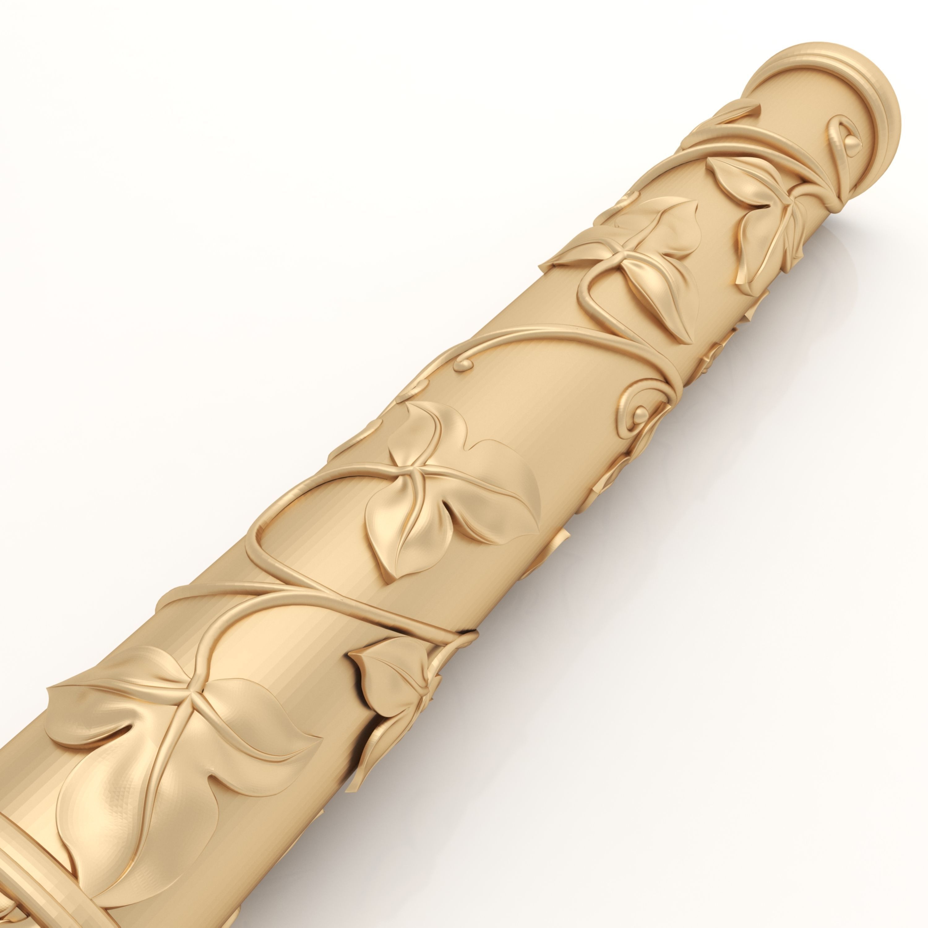 Decorative Column 14 3D model_6