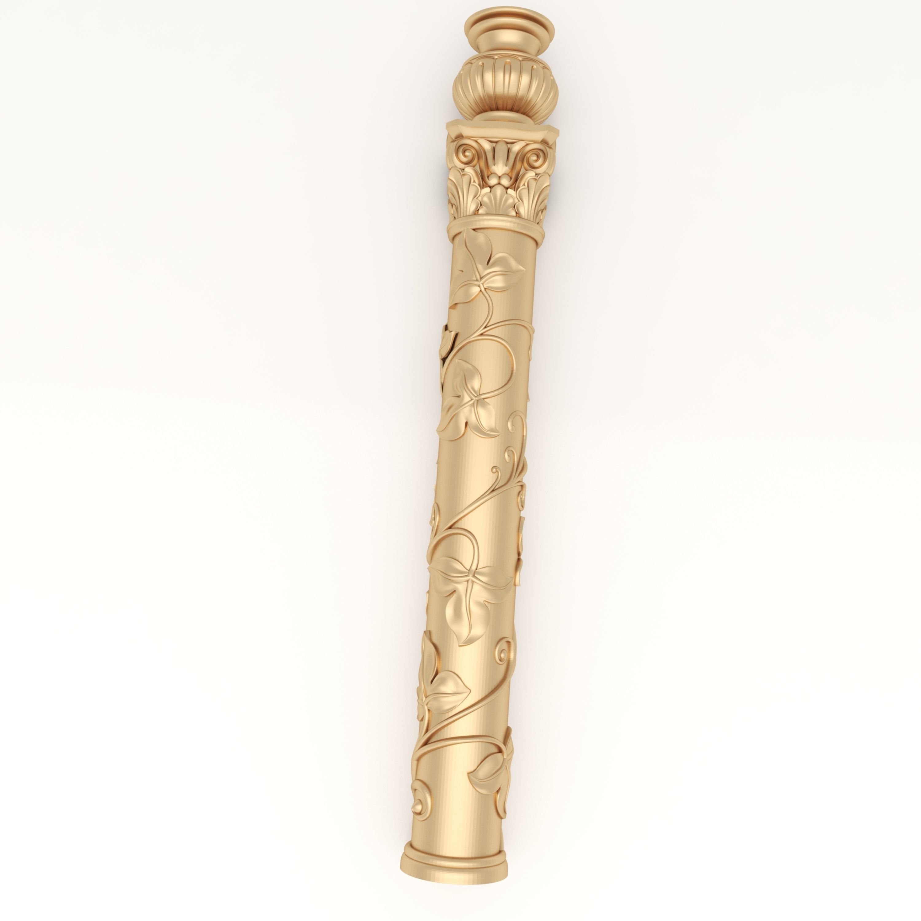 Decorative Column 14 3D model_7