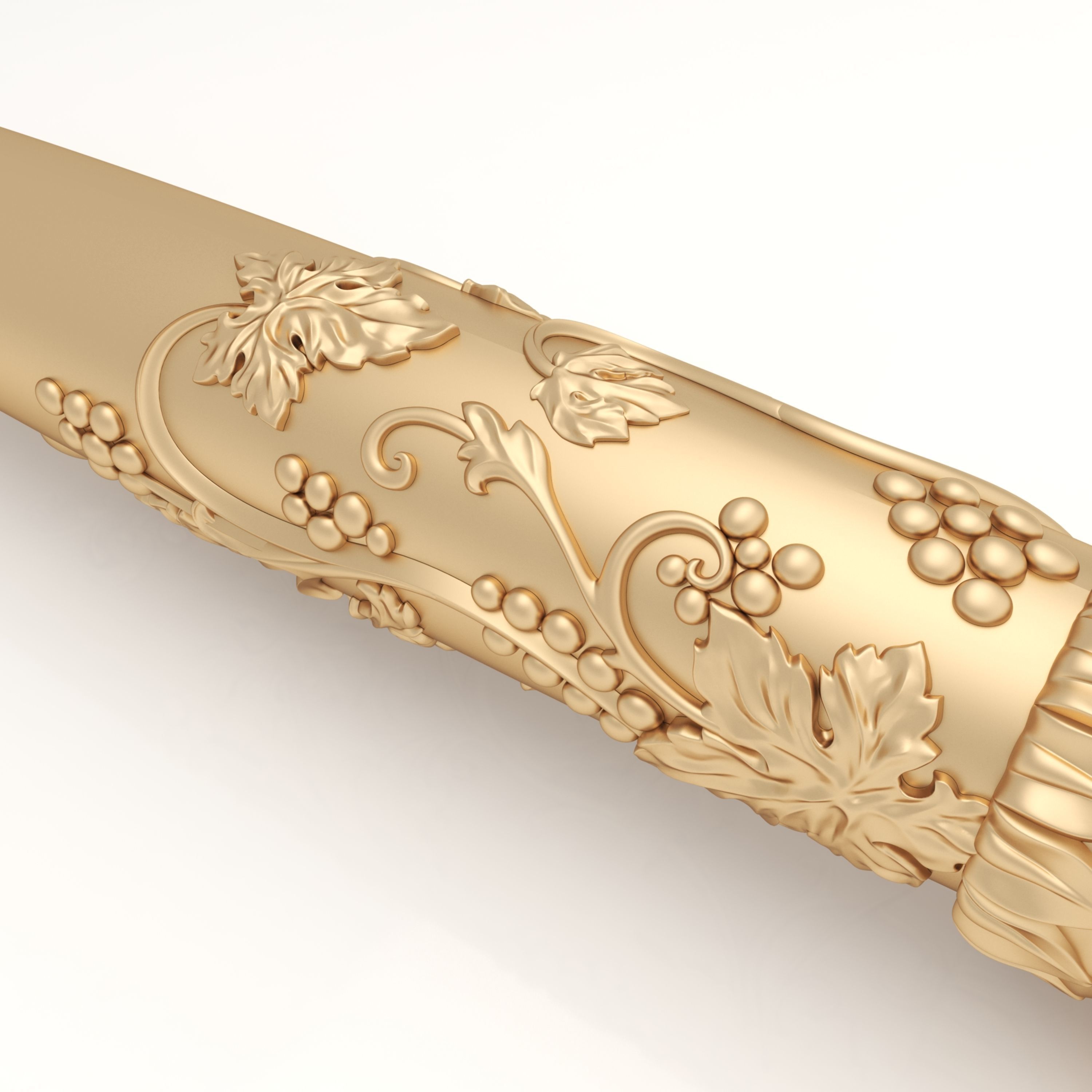 Decorative Column 15 3D model_4