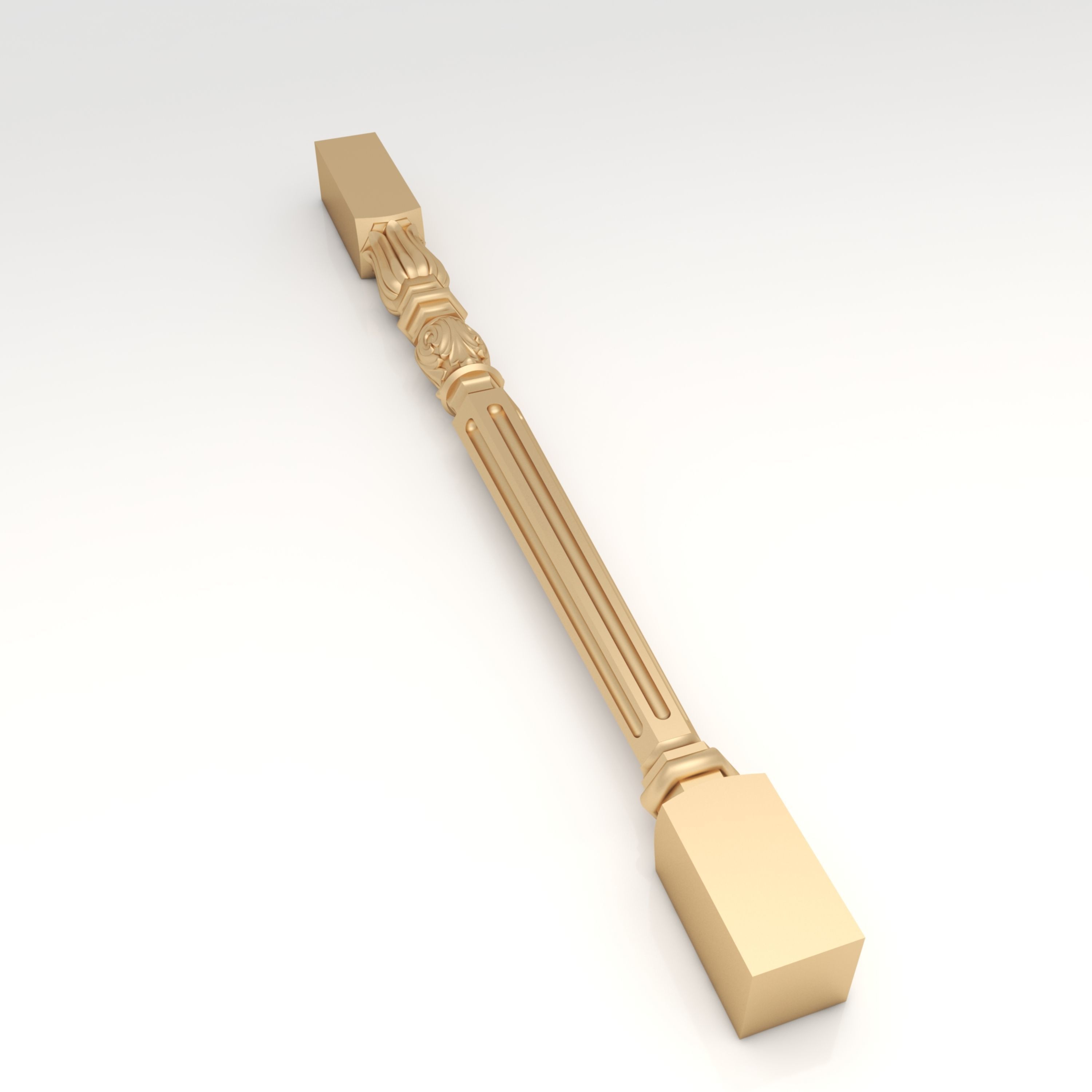 Decorative Column 16 3D model_2