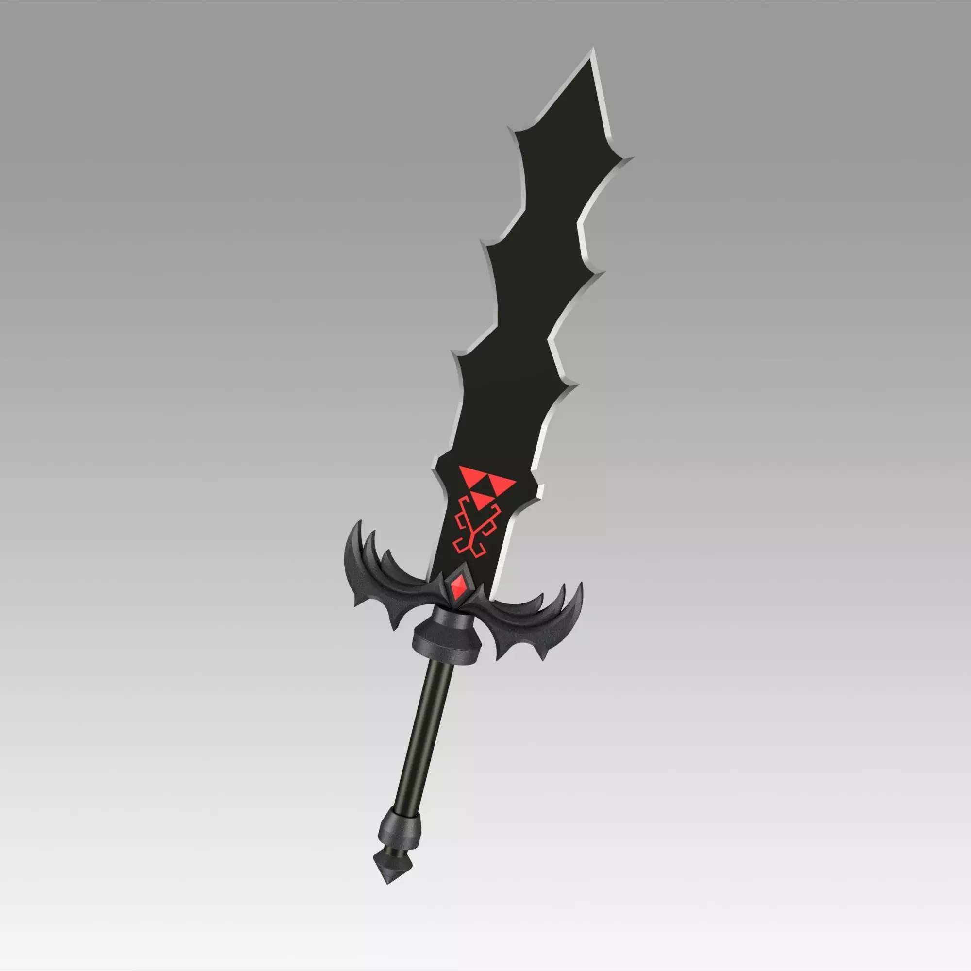 The Legend of Zelda Skyward Sword Demon King  Sword  3D print model_0