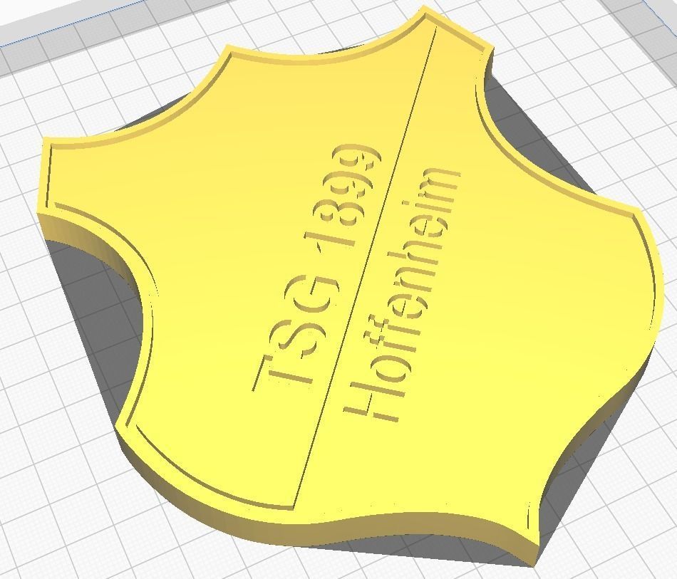 TSG Hoffenheim Wall Sign 3D print model_6