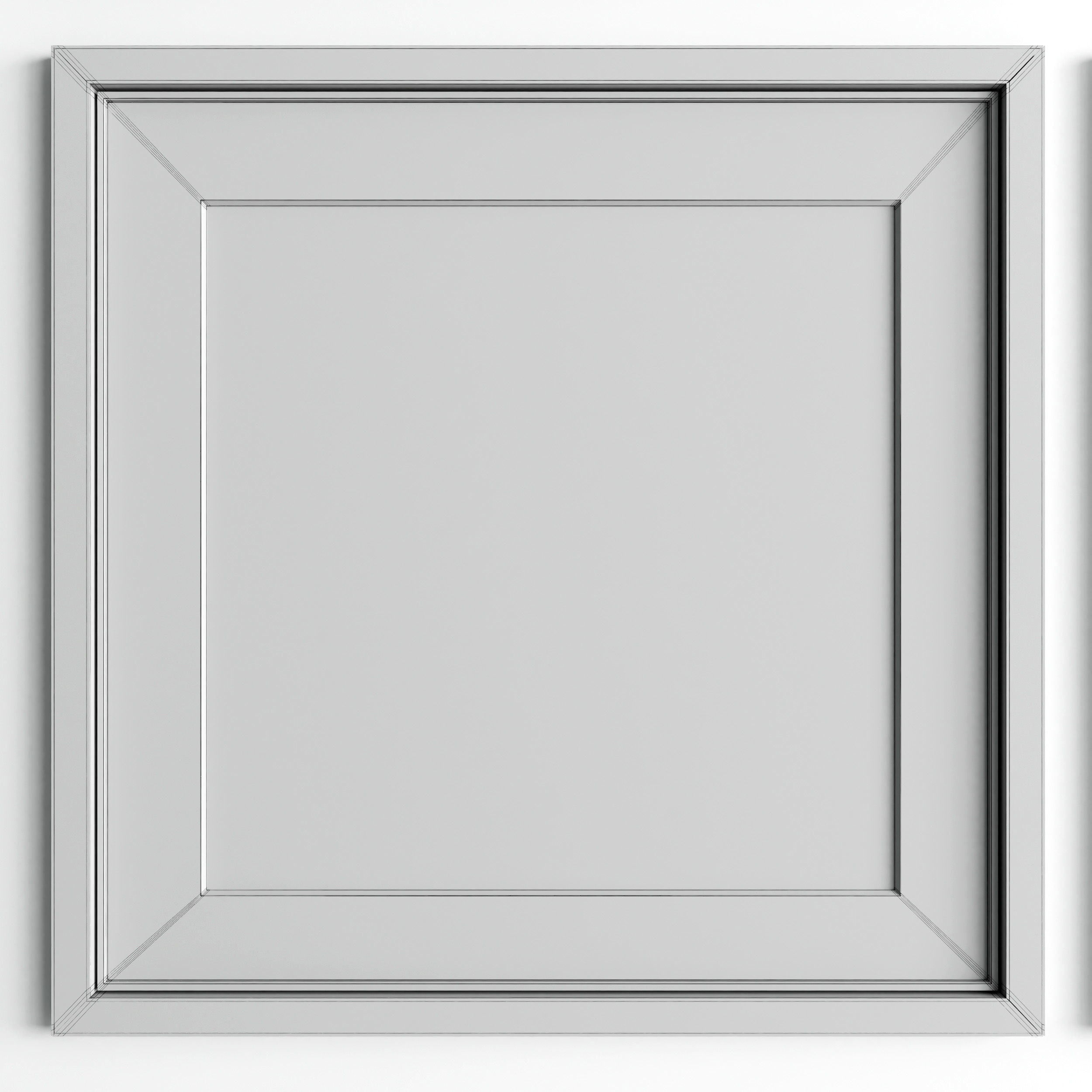Art Frame B10 Low-poly 3D model_4