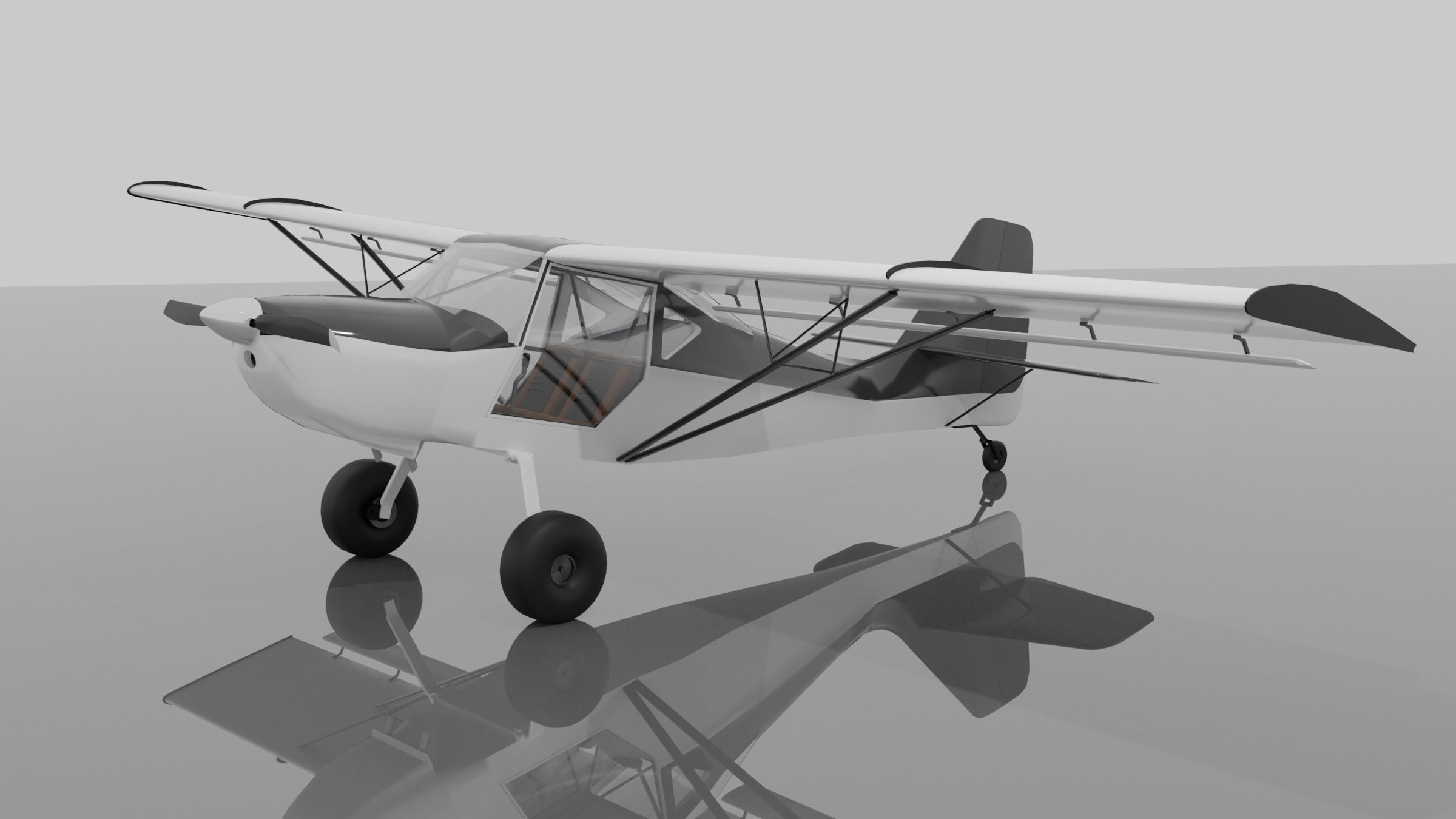 3D model Kitfox Series 5 VR / AR / low-poly | CGTrader