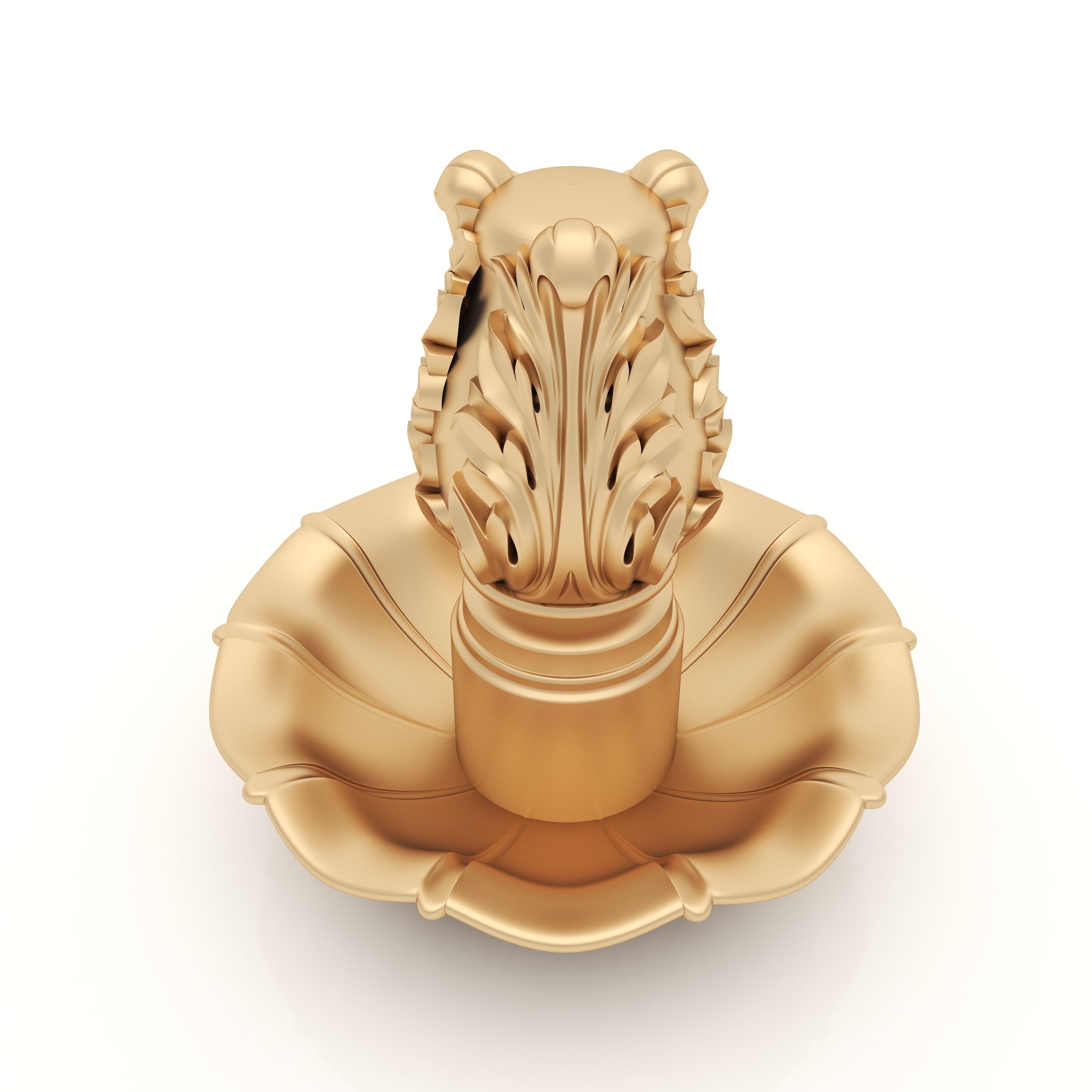 Decorative Column 17 3D model_5