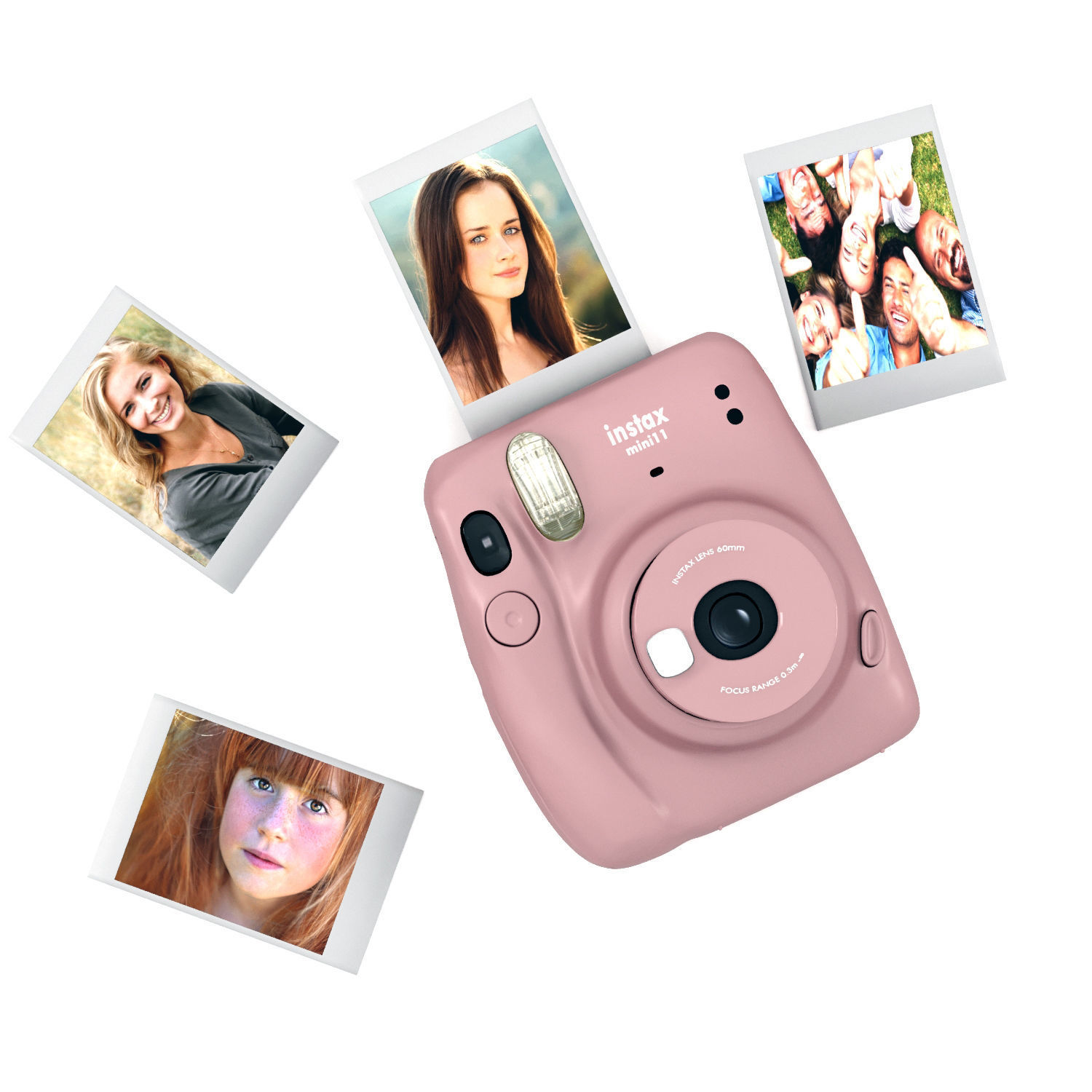 Fujifilm Instax mini 11 Instant Cameras pink 3D model_0