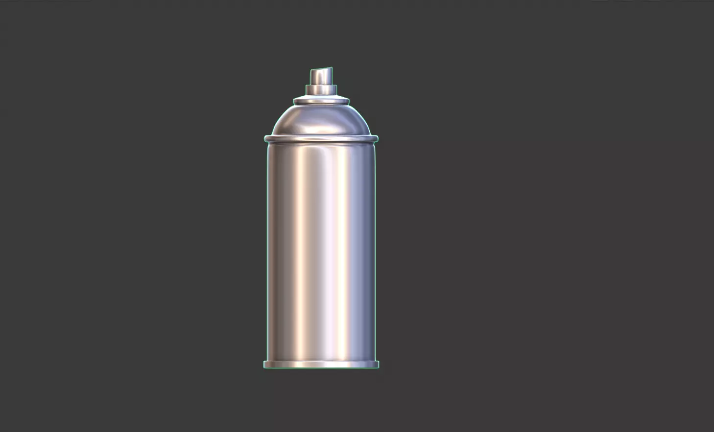 Paint Spray Can 3D print model