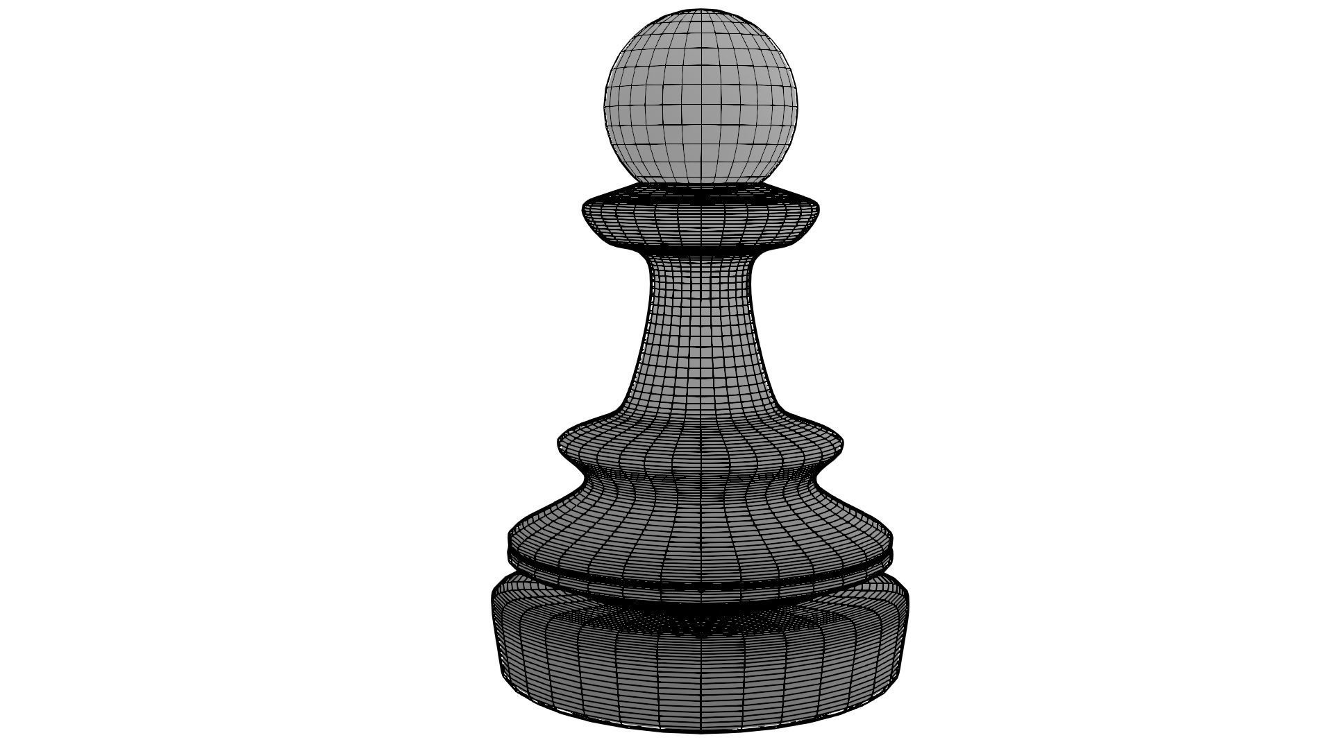 3 Chess Pawn 4K PBR Low-poly 3D model_5