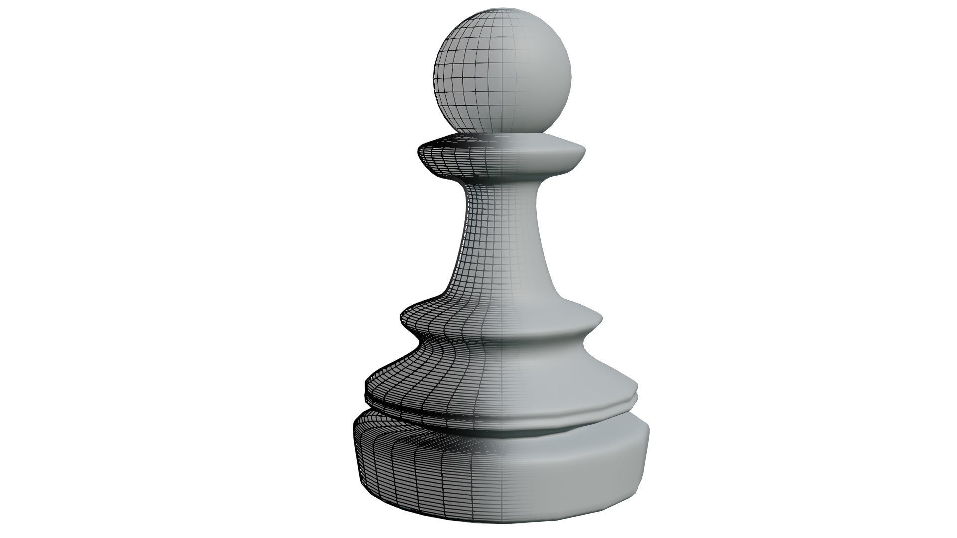 3 Chess Pawn 4K PBR Low-poly 3D model_7