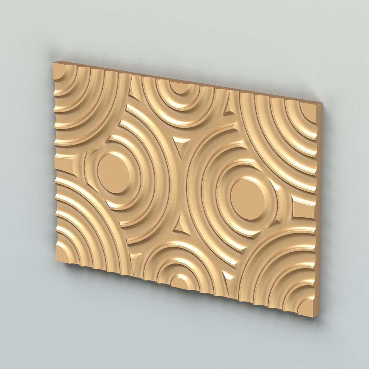 Wall panel 026 3D model_2