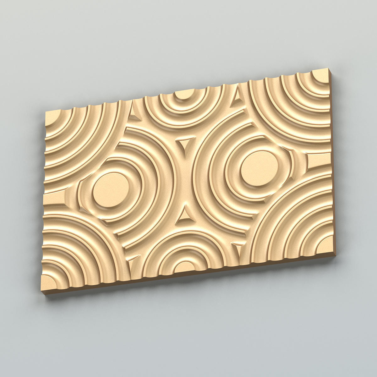 Wall panel 026 3D model_4