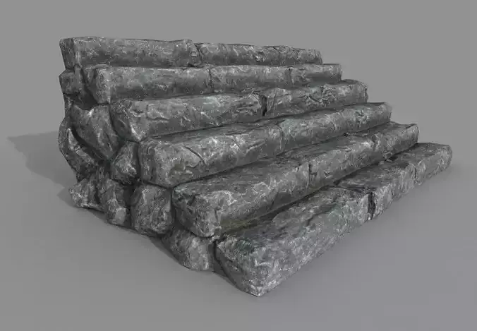Rock Stairs PBR