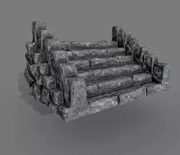 Rock Stairs1 PBR