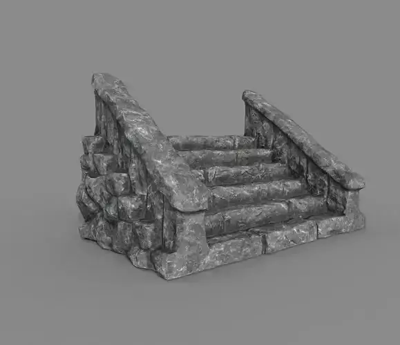 Rock Stairs2 PBR