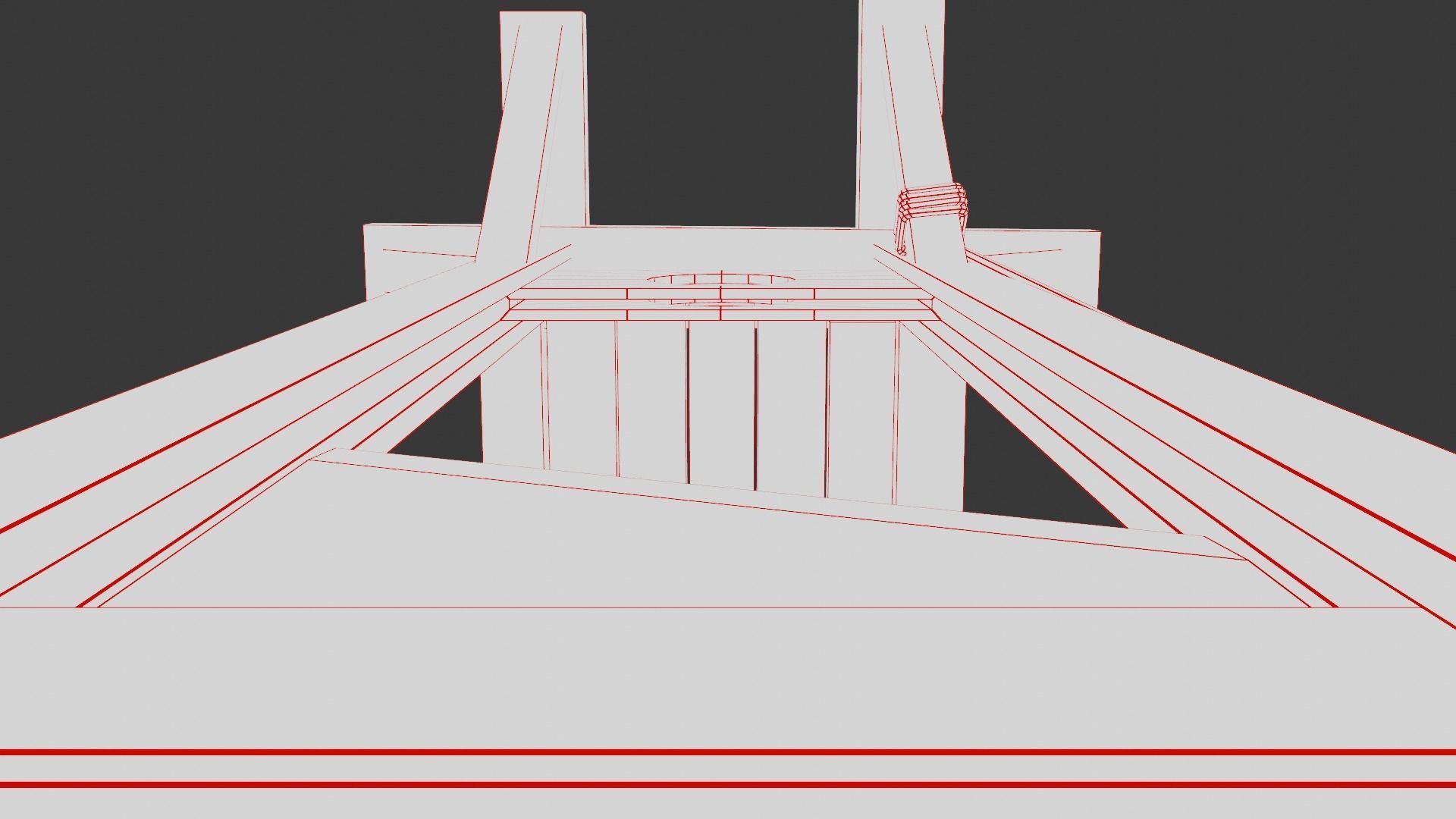 Medieval Guillotine Game Ready PBR Low-poly 3D model_32