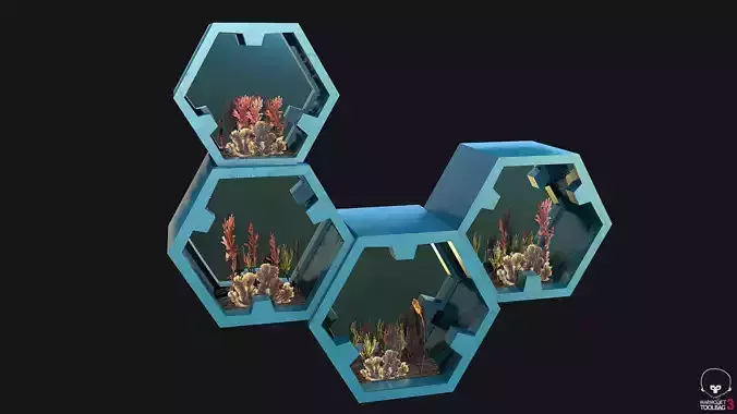 Futuristic Terrarium PBR