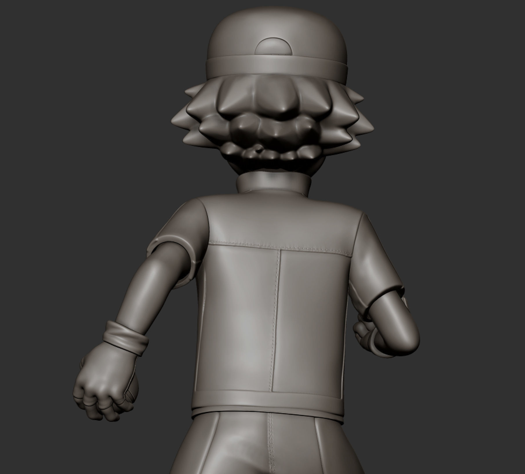 Pokemon - Ash Ketchum 3D print model_8