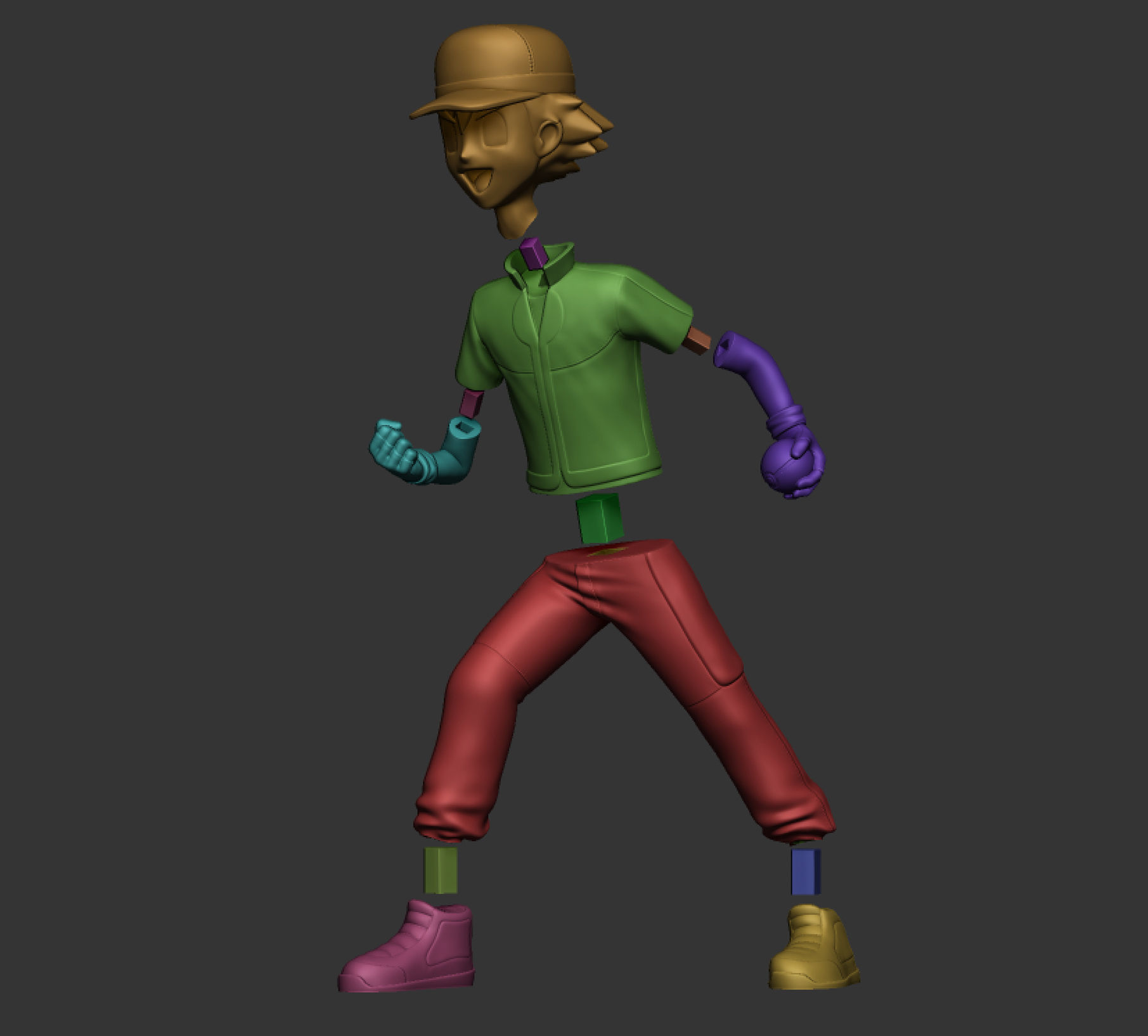 Pokemon - Ash Ketchum 3D print model_5