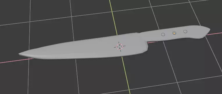 cuchillo knife 3D model_0