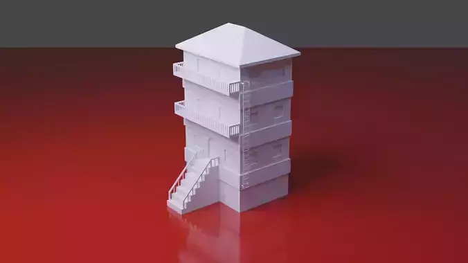 Building lifeguard tower