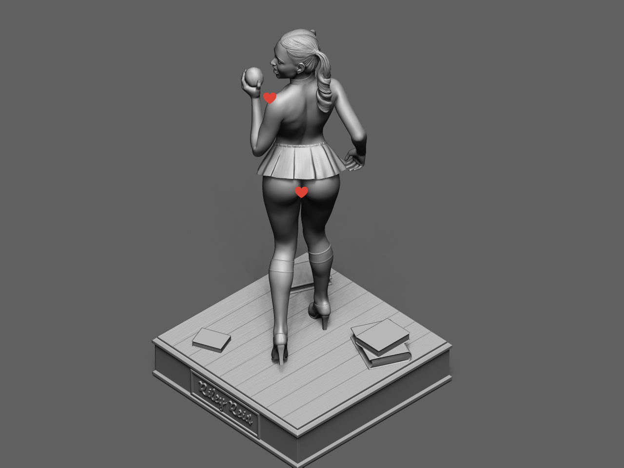 Riley Reid NSFW 3D print model_42
