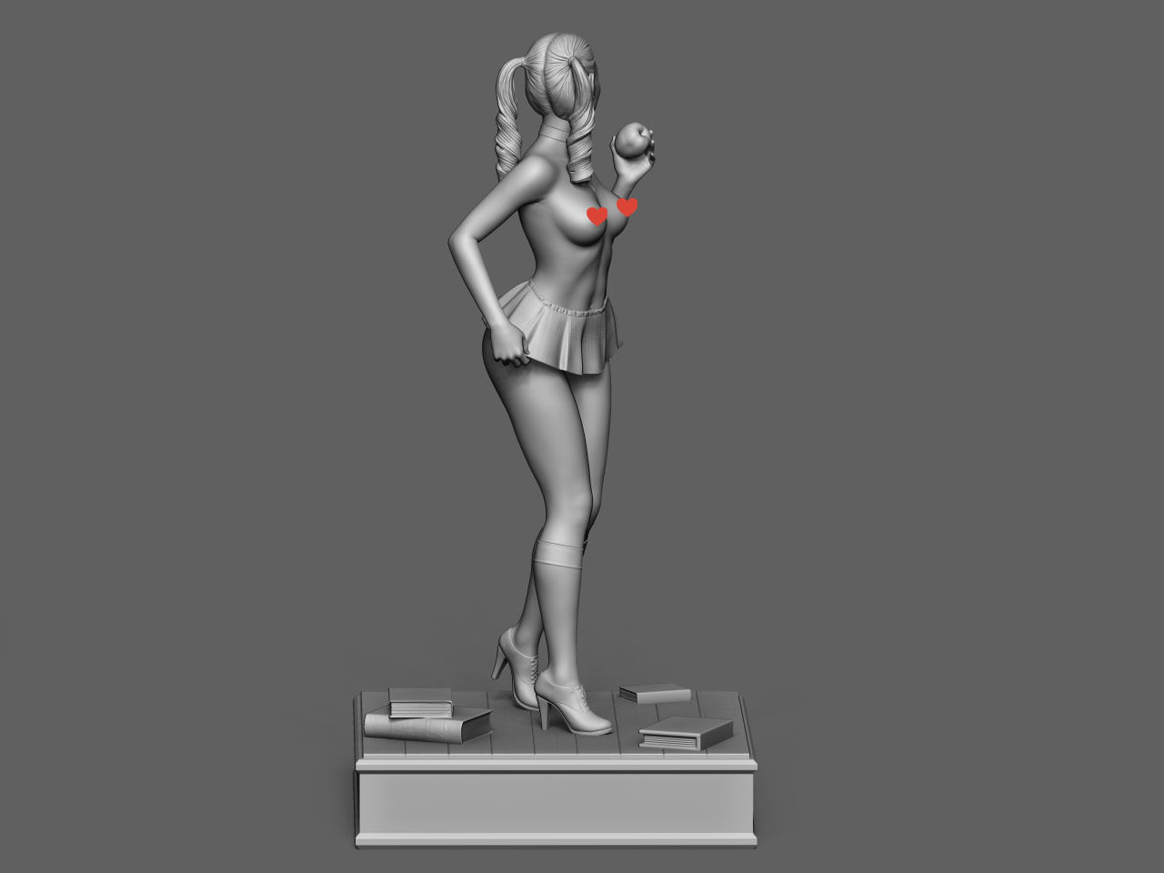 Riley Reid NSFW 3D print model_9