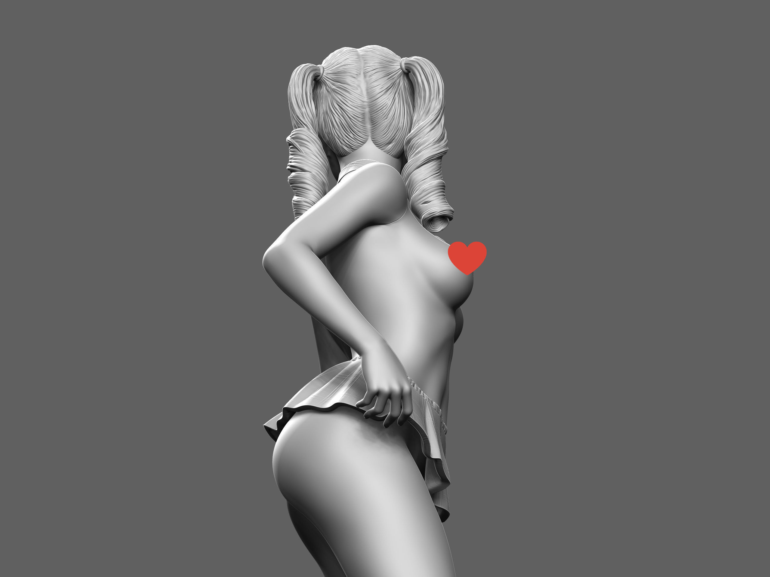 Riley Reid NSFW 3D print model_61