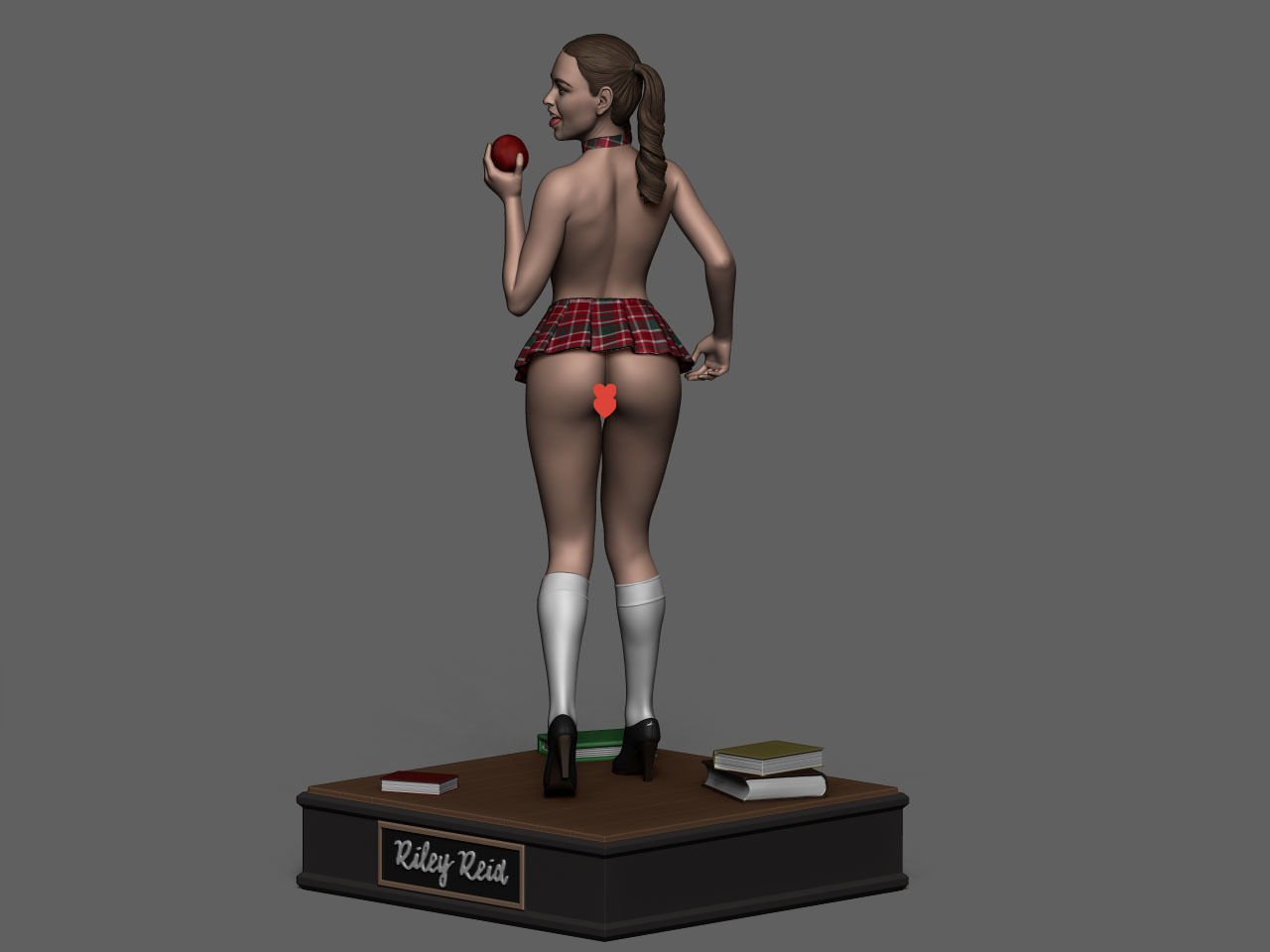 Riley Reid NSFW 3D print model_2