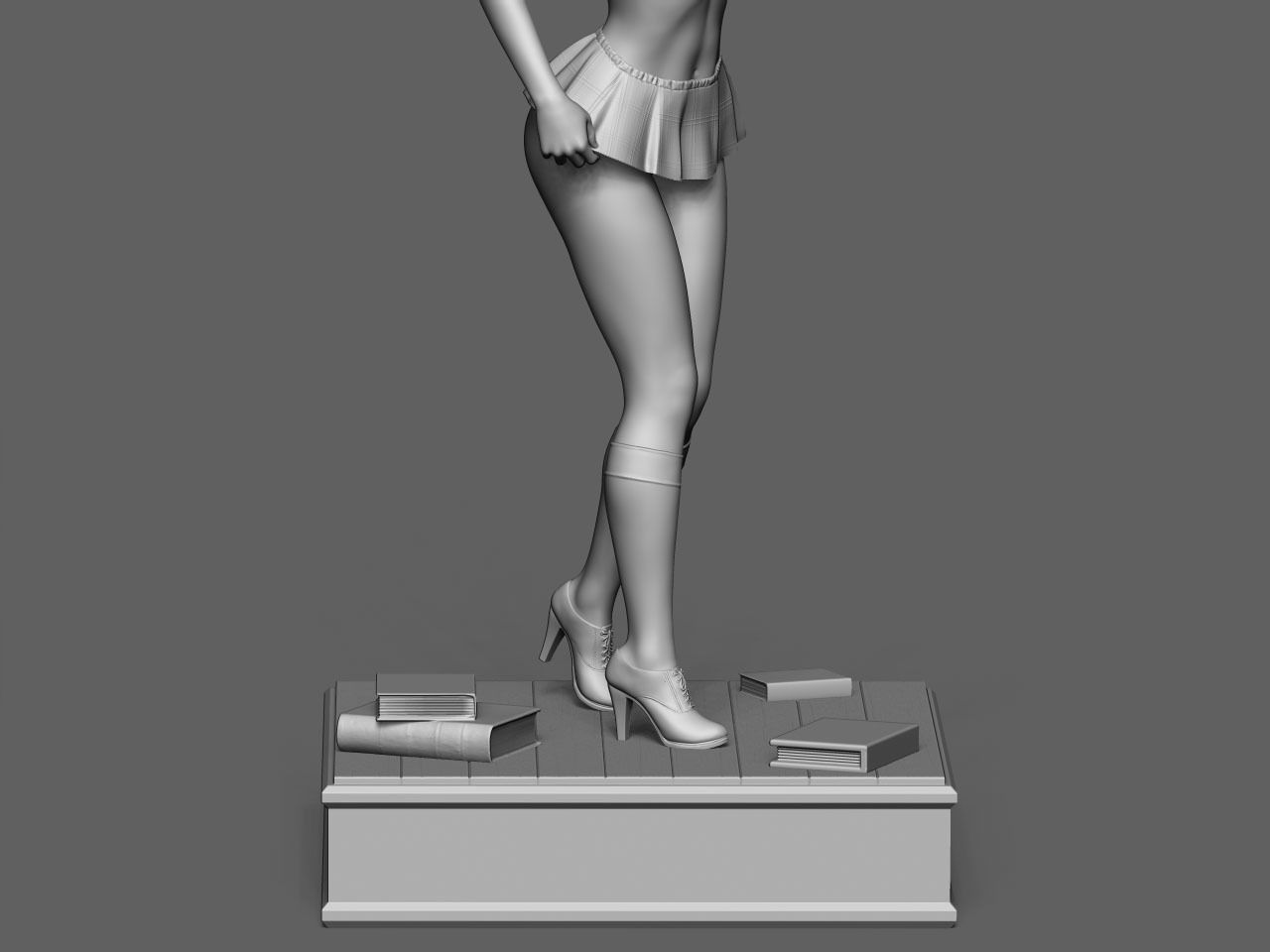 Riley Reid NSFW 3D print model_32