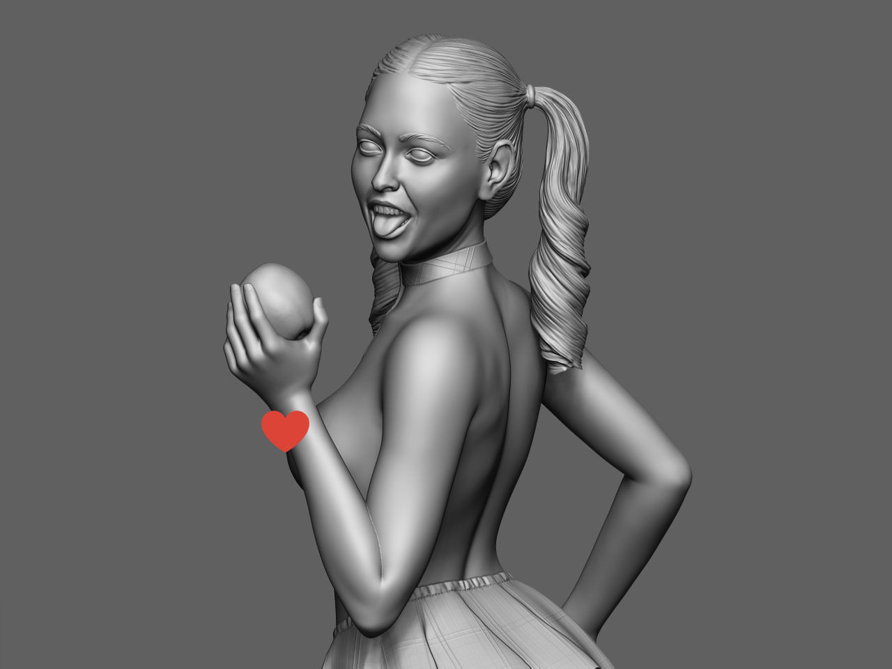 Riley Reid NSFW 3D print model_16