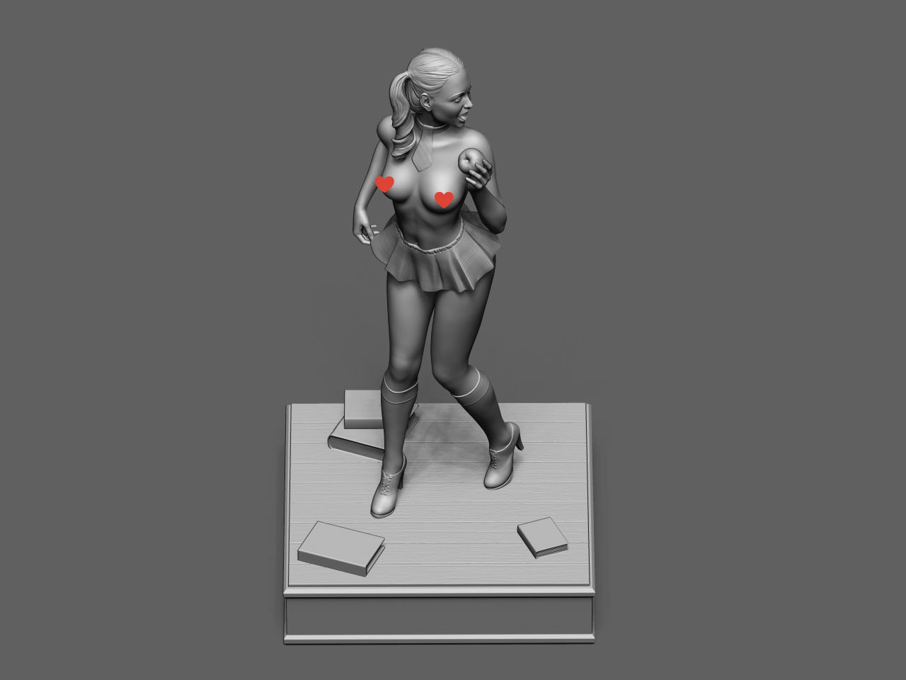 Riley Reid NSFW 3D print model_52