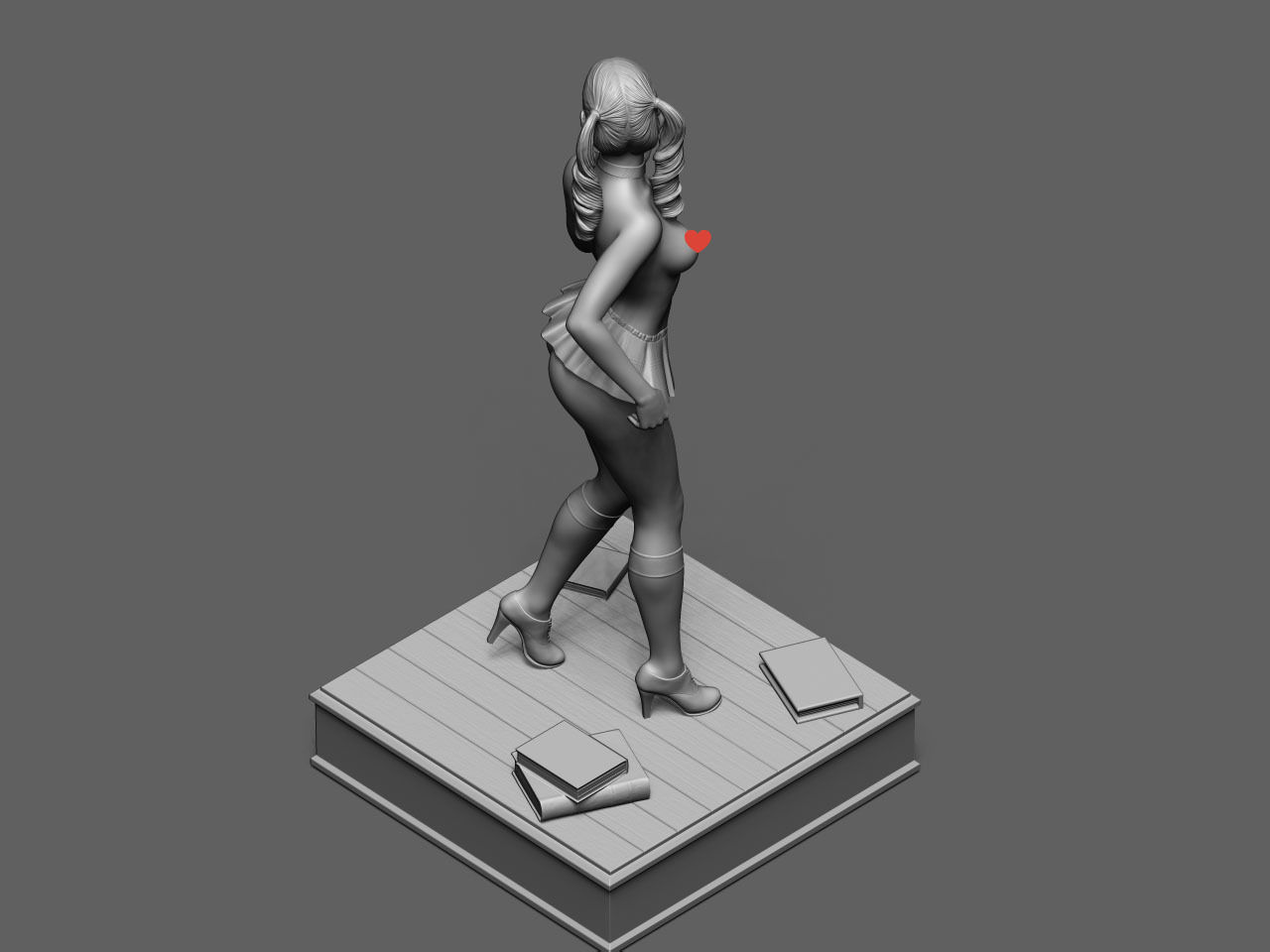 Riley Reid NSFW 3D print model_46