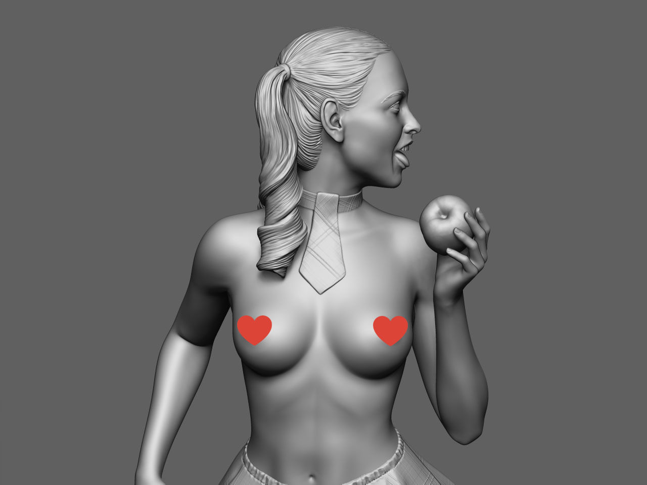 Riley Reid NSFW 3D print model_21