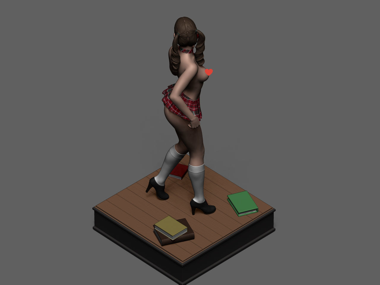 Riley Reid NSFW 3D print model_45