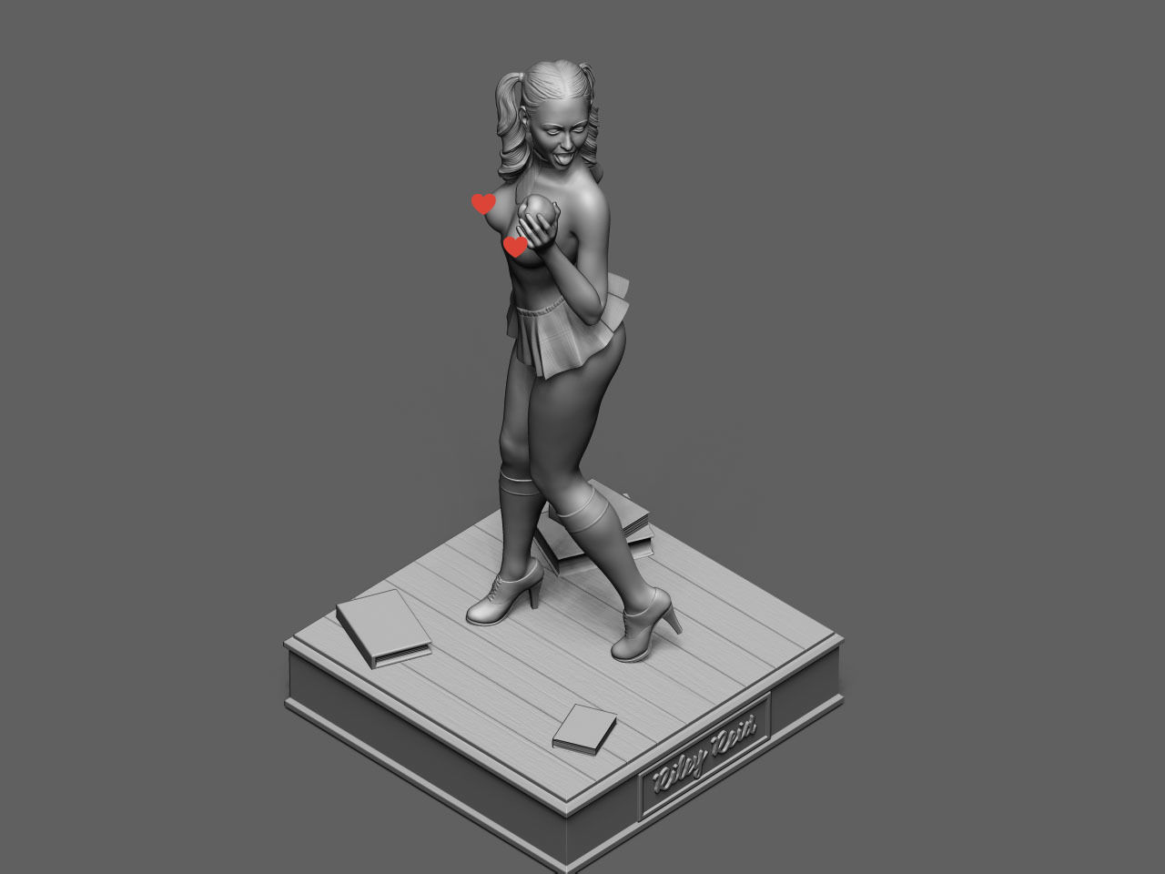 Riley Reid NSFW 3D print model_54