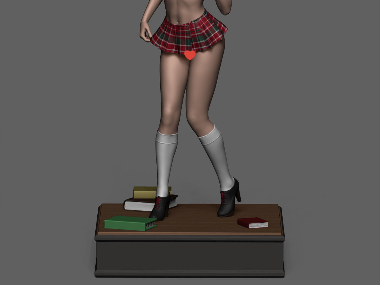 Riley Reid NSFW 3D print model_35