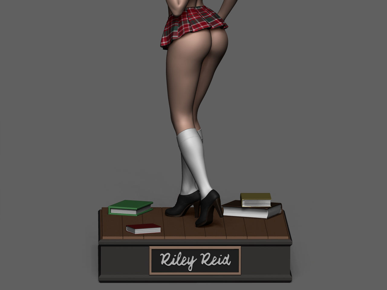 Riley Reid NSFW 3D print model_23