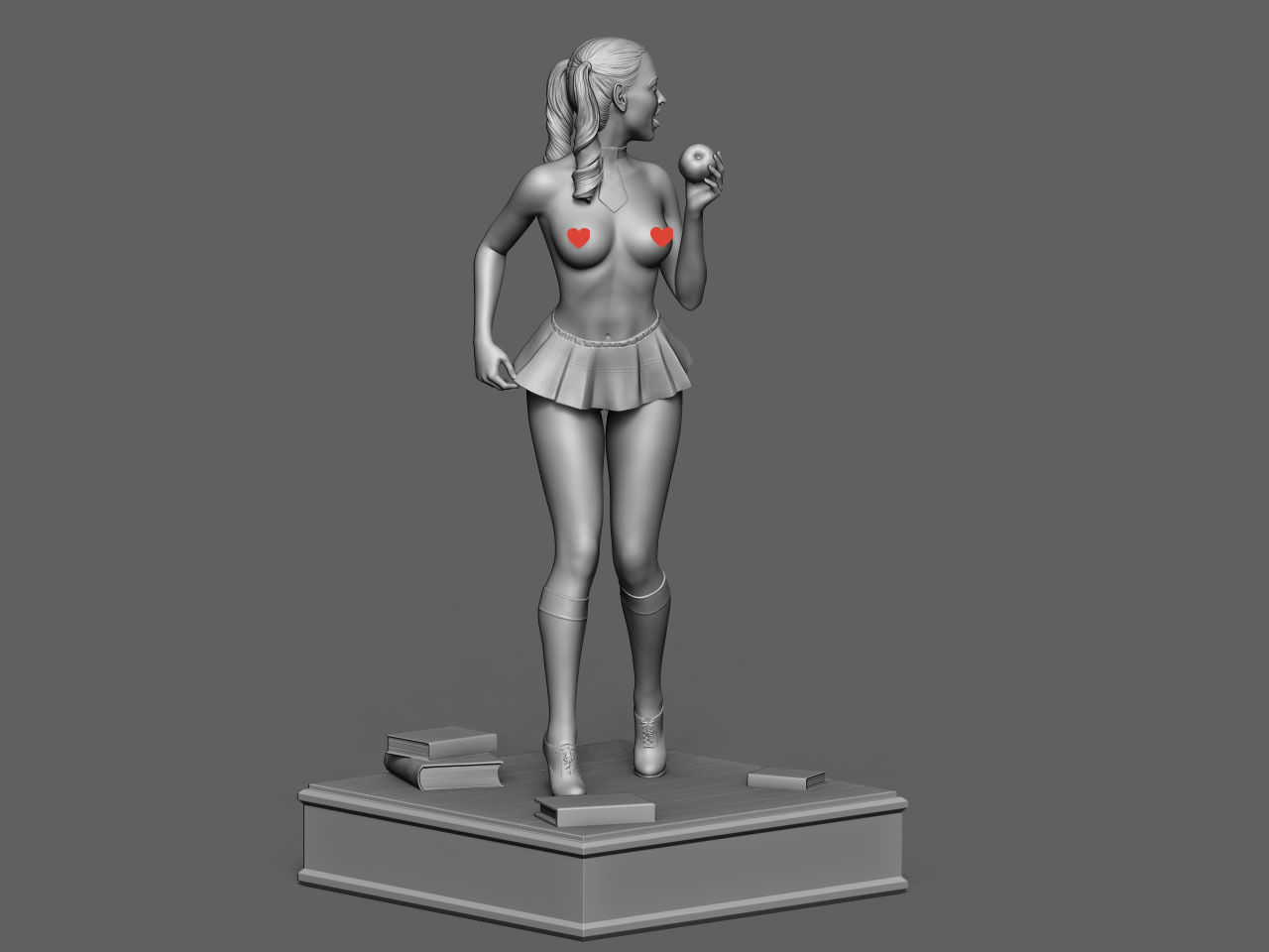 Riley Reid NSFW 3D print model_11